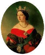 Franz Xaver Winterhalter Queen Victoria oil on canvas